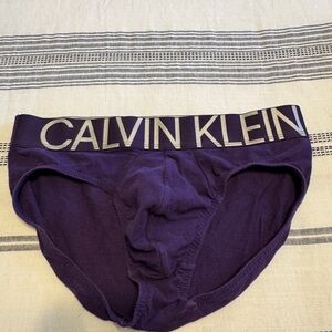 Calvin Klein Purple Men's Logo Briefs